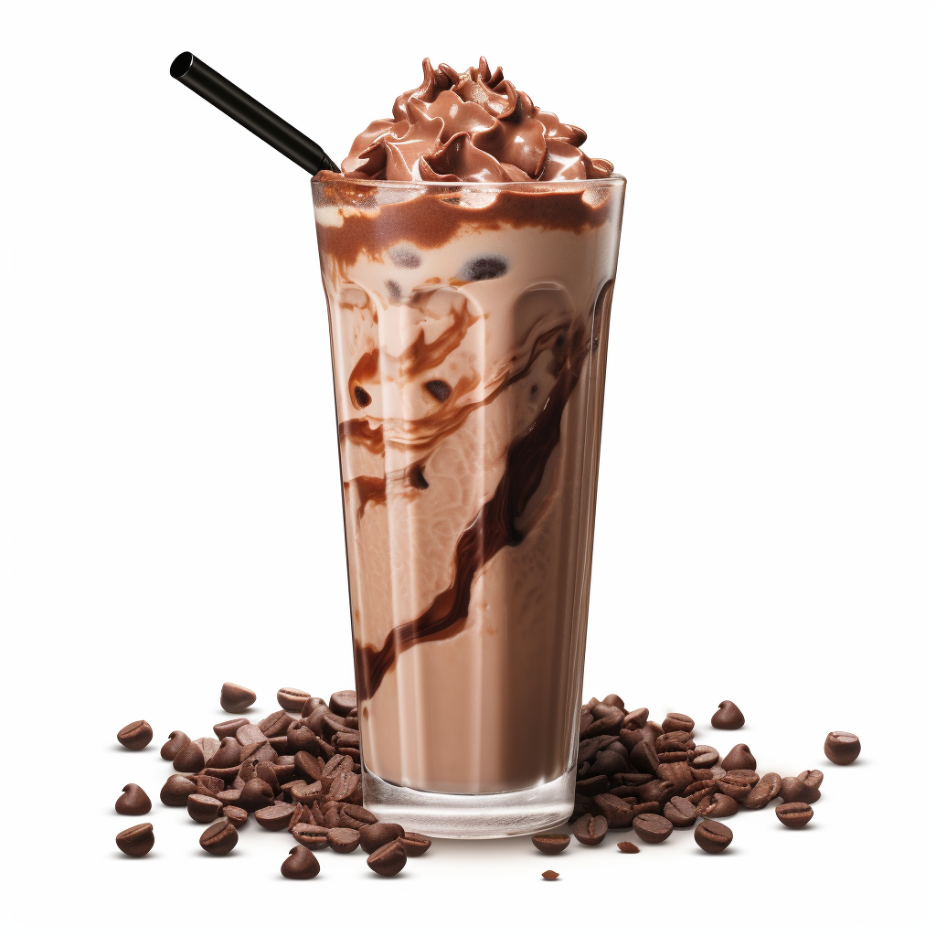 Iced Chocolate with Chocolate Chips