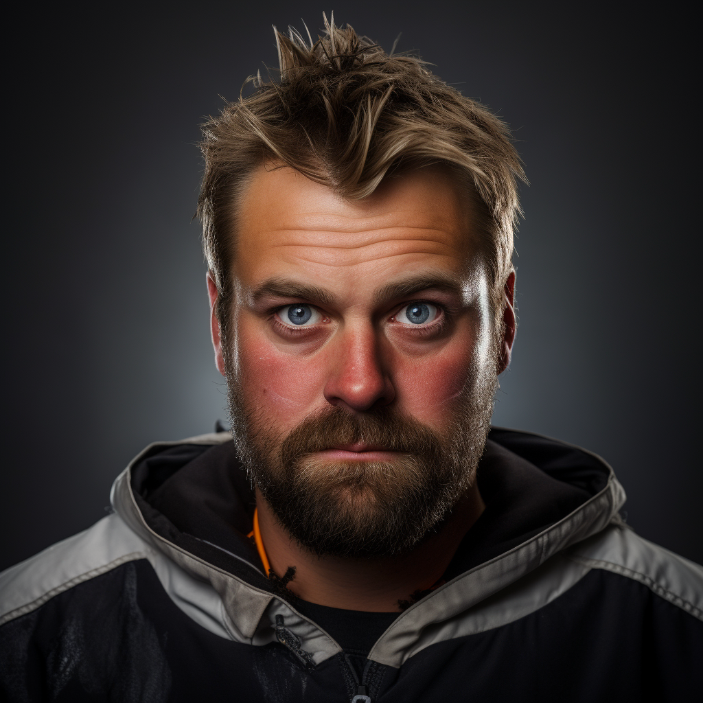 Headshot of 32 Year Old Ice Hockey Player