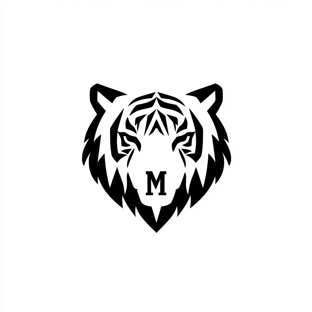 Iconic Mizachi Tiger Logo Design