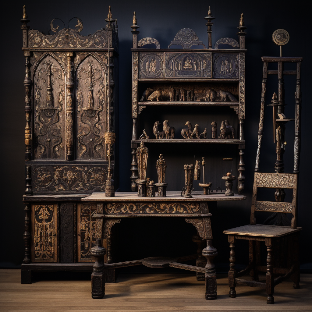 Medieval-style IKEA furniture picture