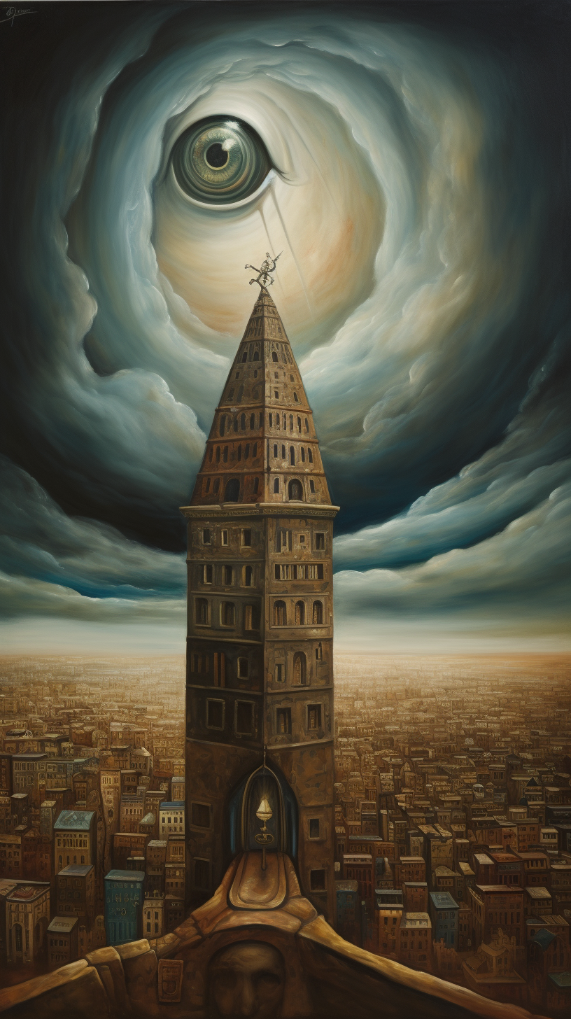 Tower of Babel Eye Artwork