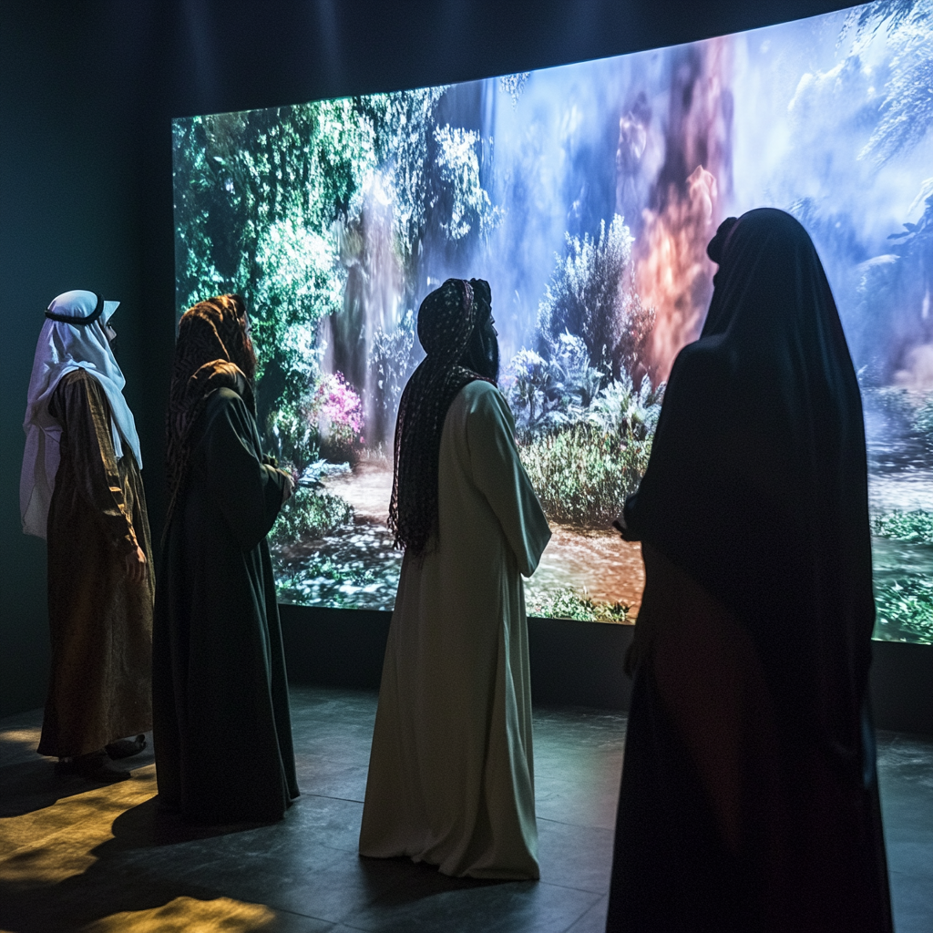 Saudi immersive storytelling theater experience