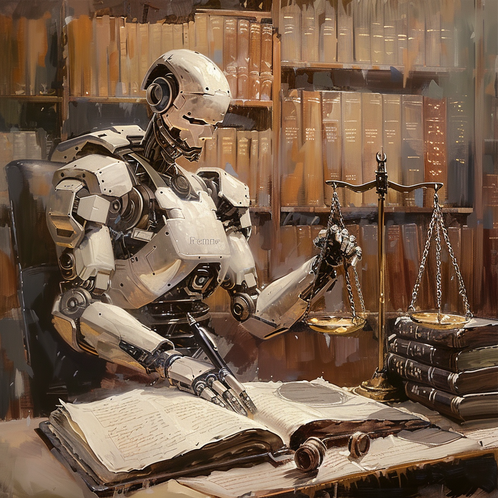 AI ethics regulations painting