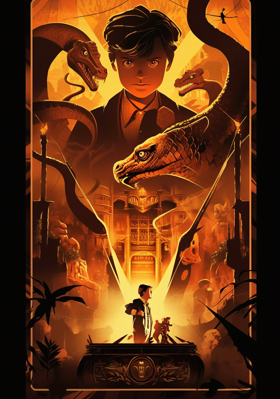 Movie poster for  Indiana Jones and The Chamber of Secrets