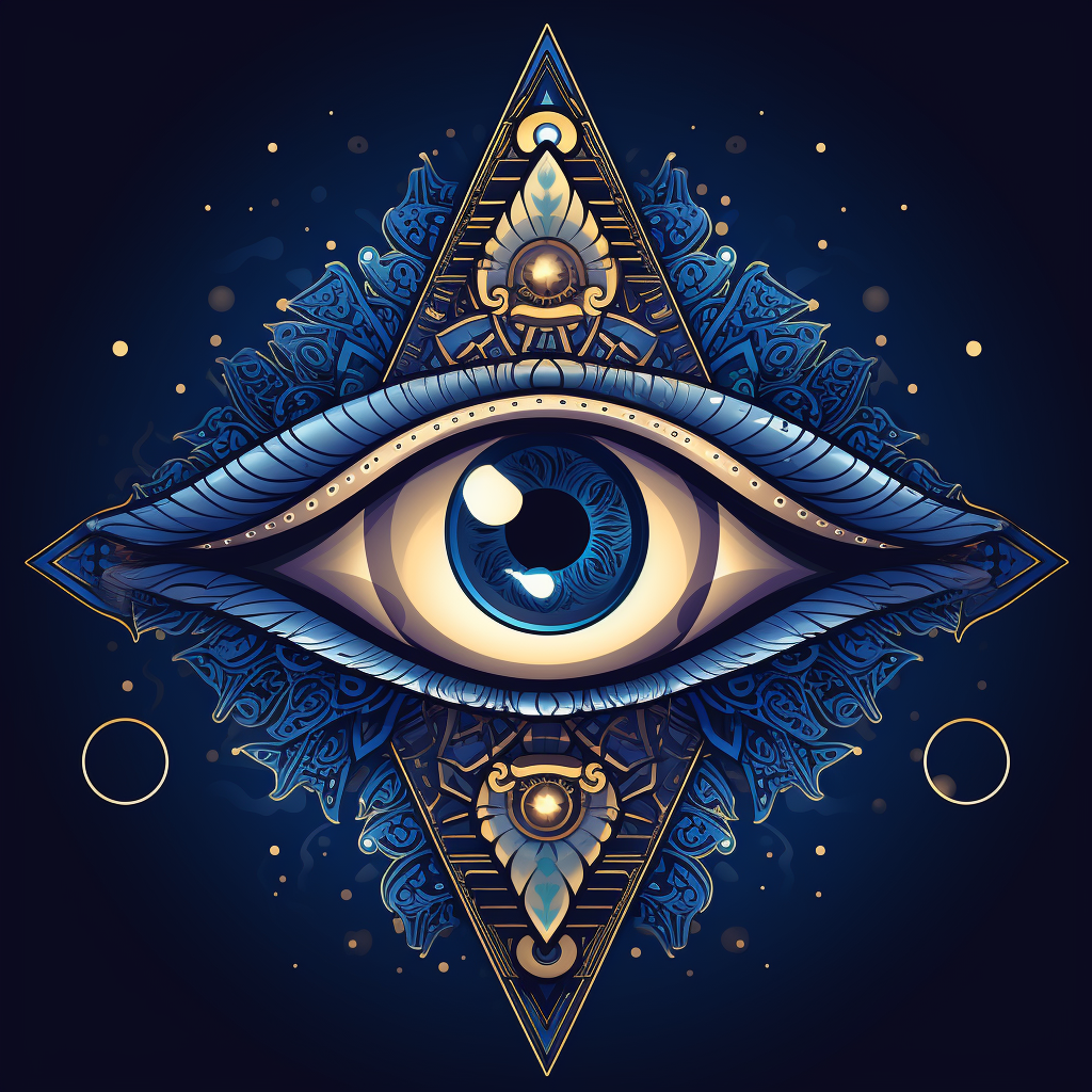 Indigo Blue Chakra Third Eye