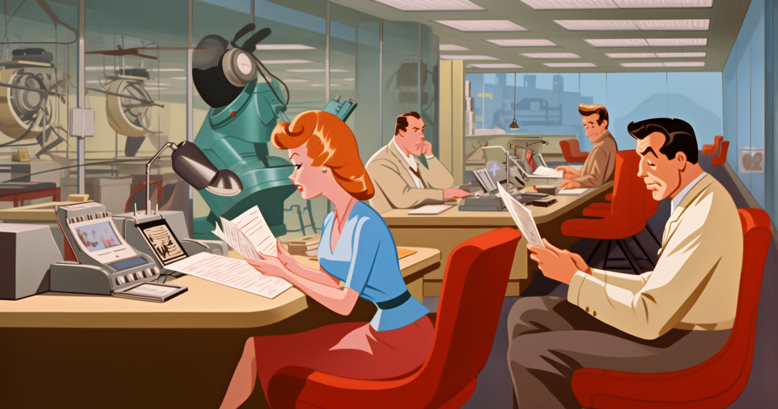 innovation collaboration workplace by Tex Avery