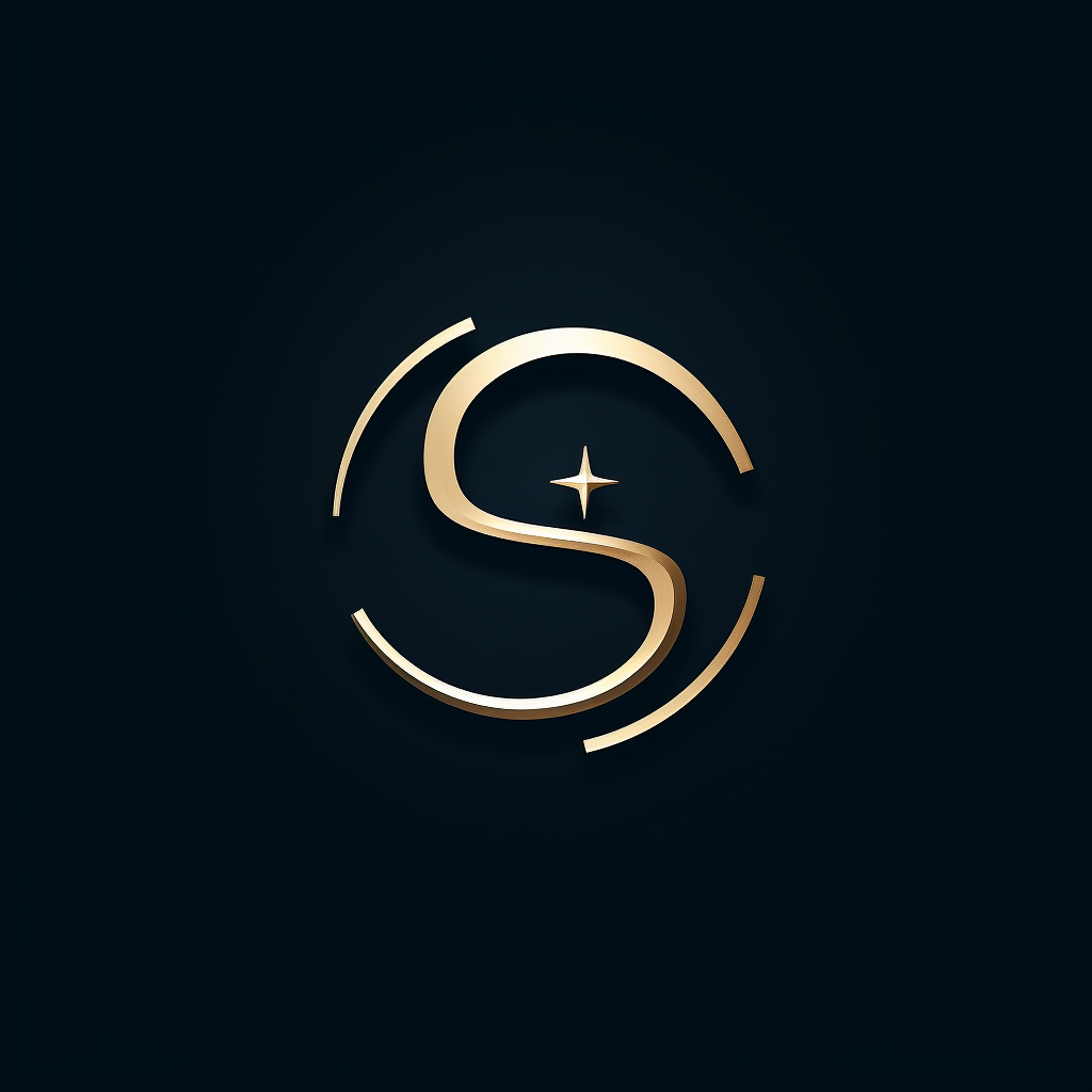 Stylish intertwined CS logo design