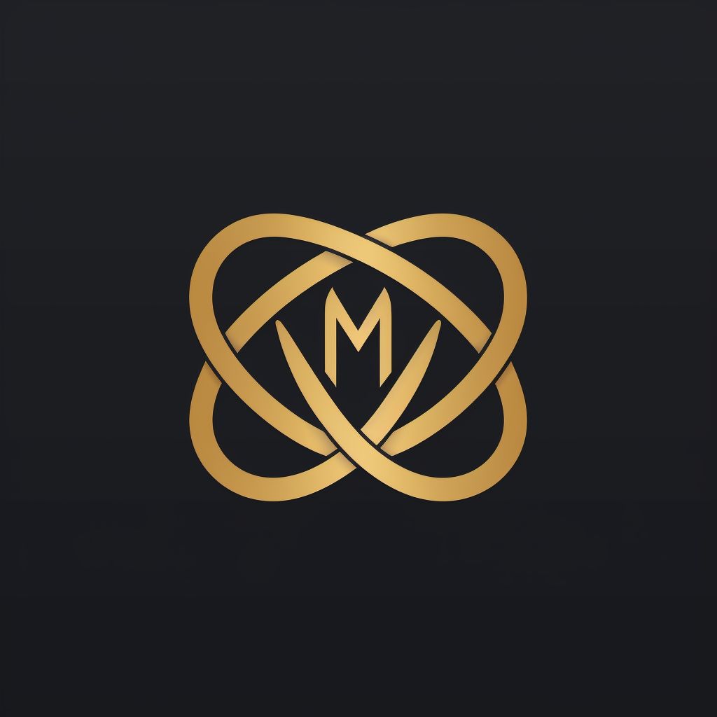 Simple Intertwined MG Logo Design