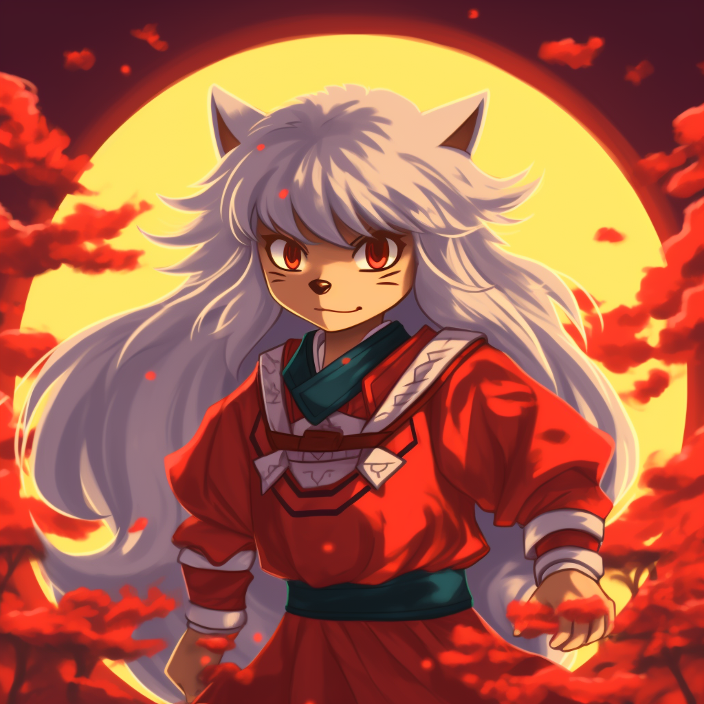 Inuyasha in My Hero Academia Style