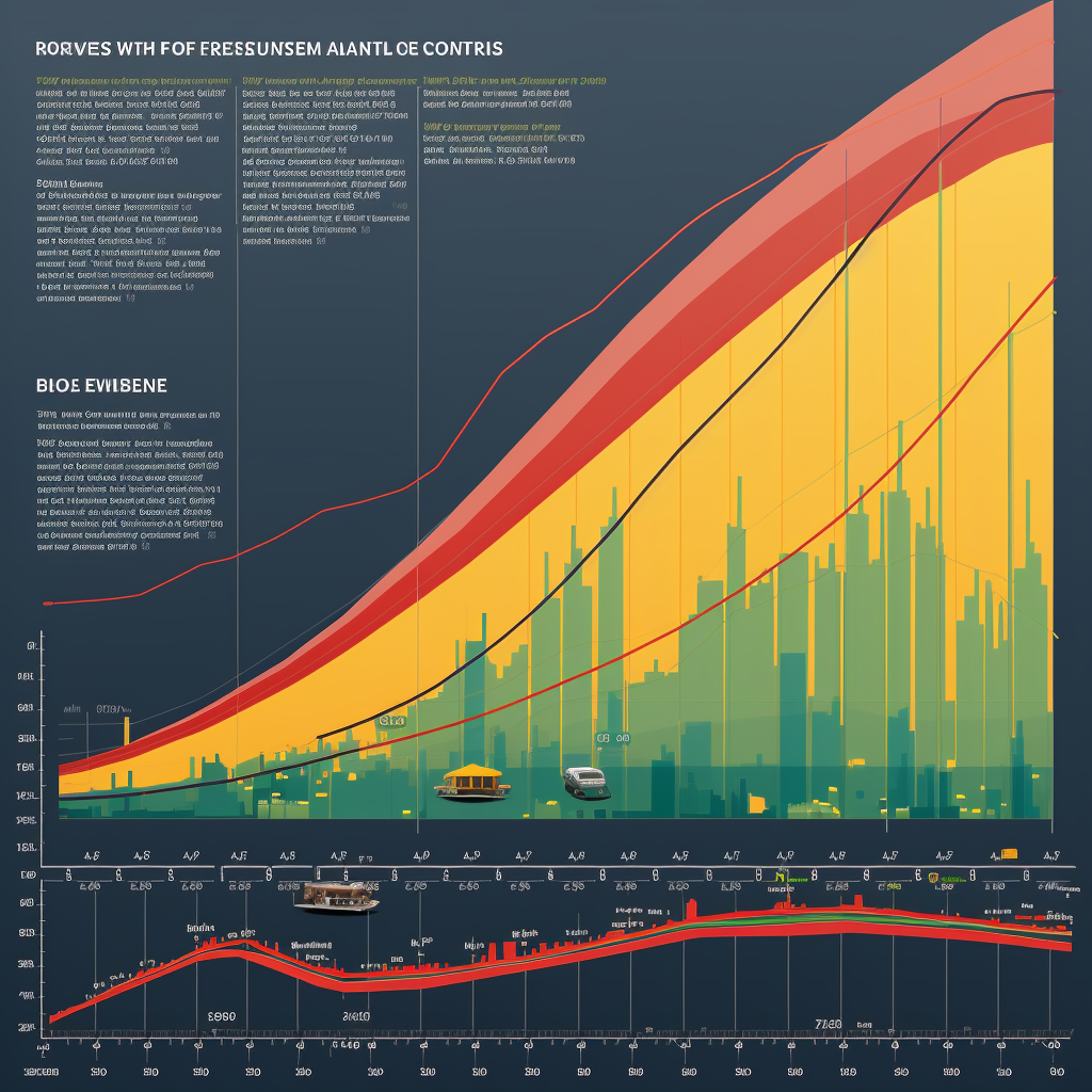 Visual representation of fixed income investment graph