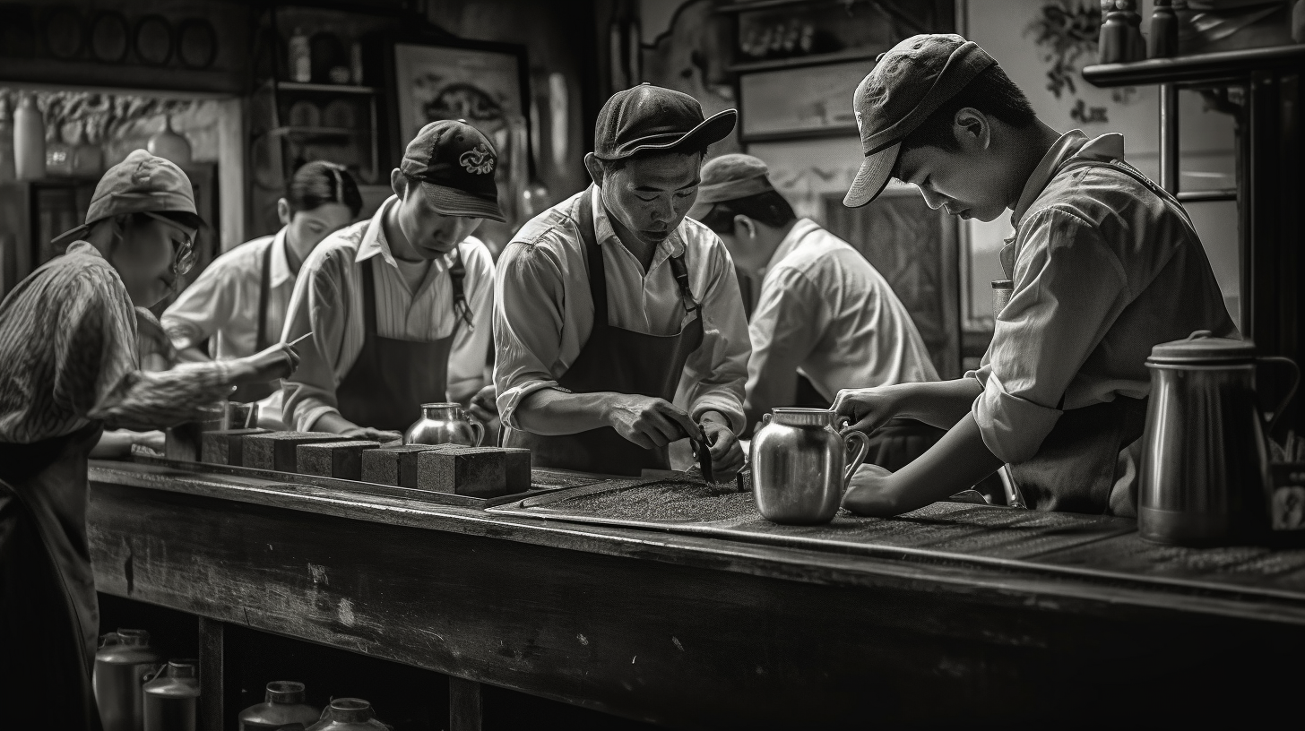 Labor of Coffee Pickers and Barista Expertise