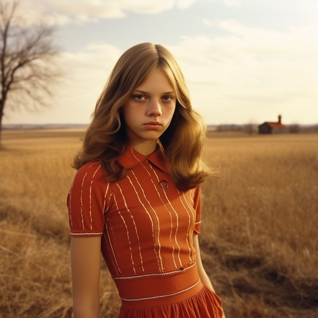 Snapshot of a Teenage Girl from Iowa in 1975