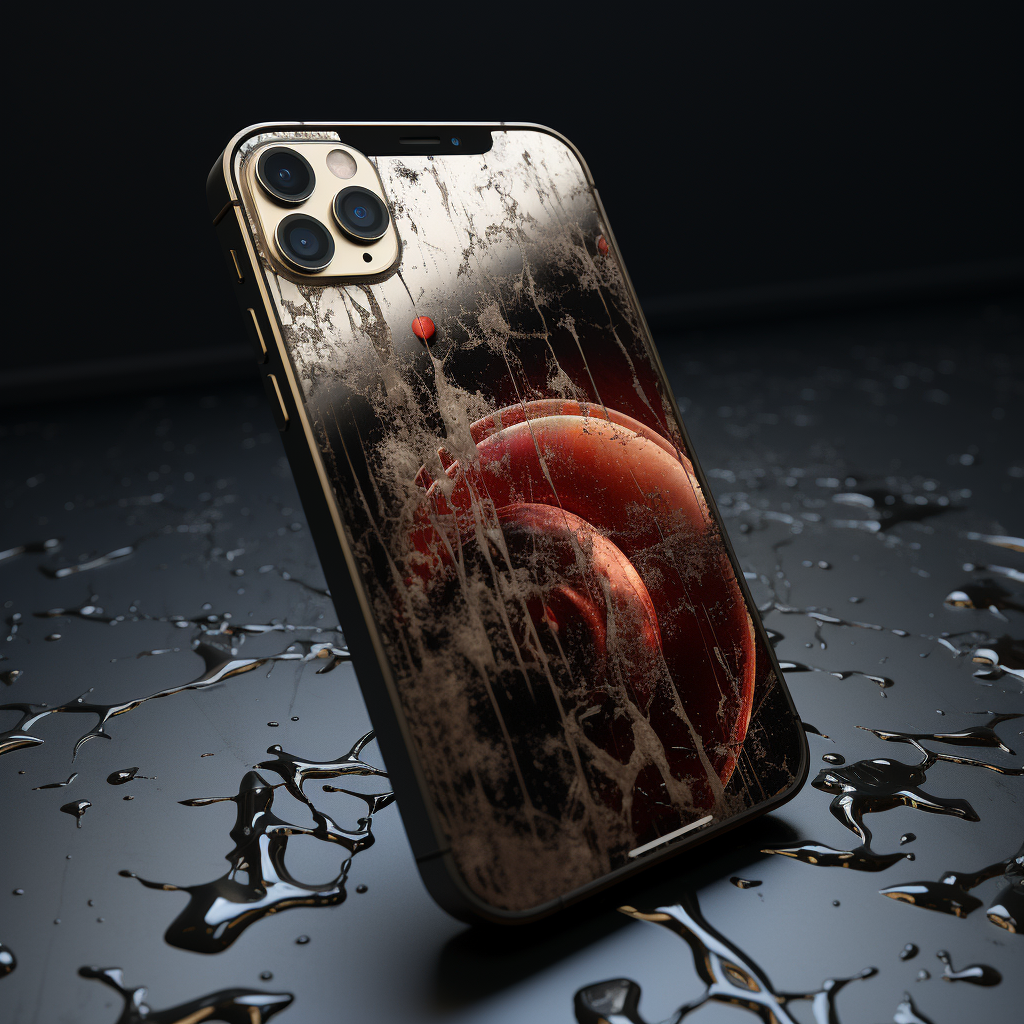 Damaged iPhone 15 Pro Era Render