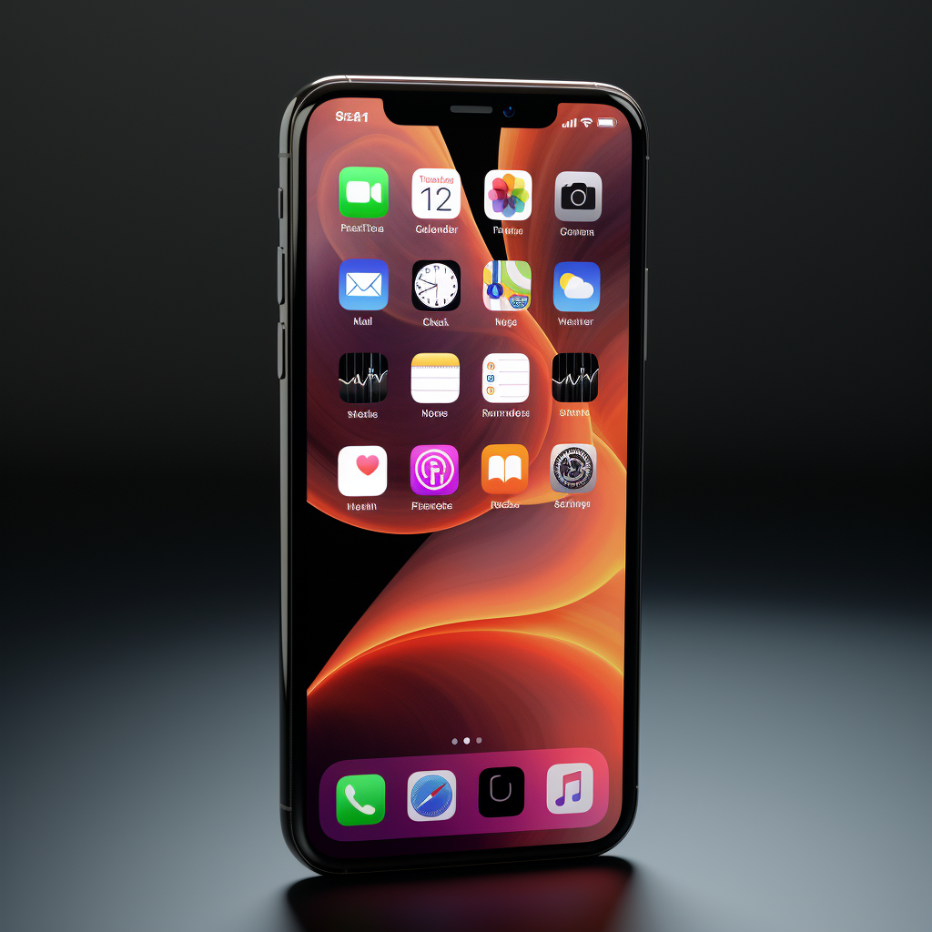 iPhone 20 concept illustration