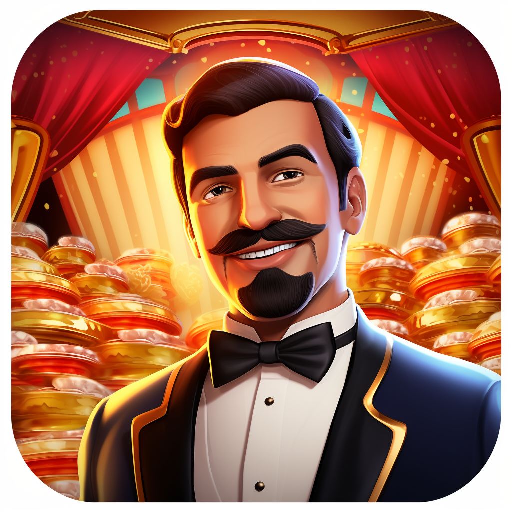 Casino slots on iPhone screen