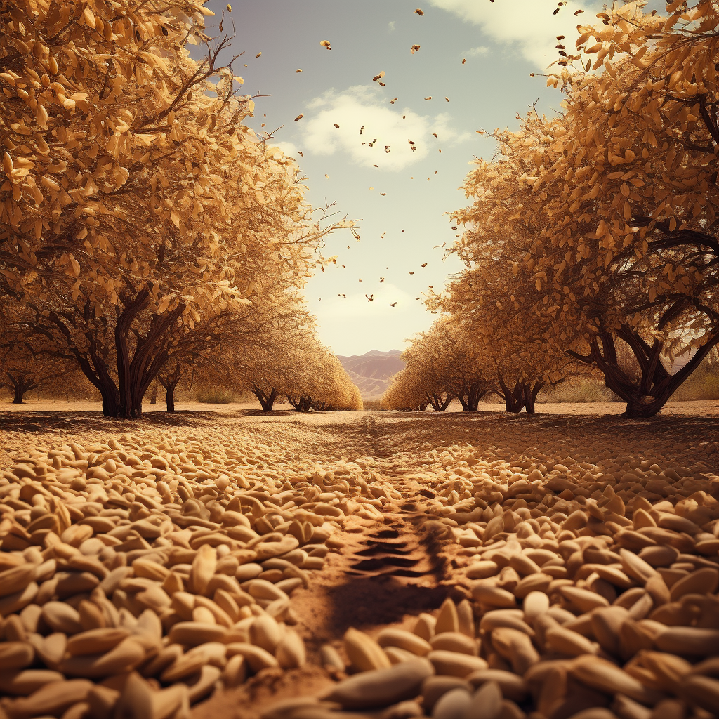 Iranian Pistachio Farm Image