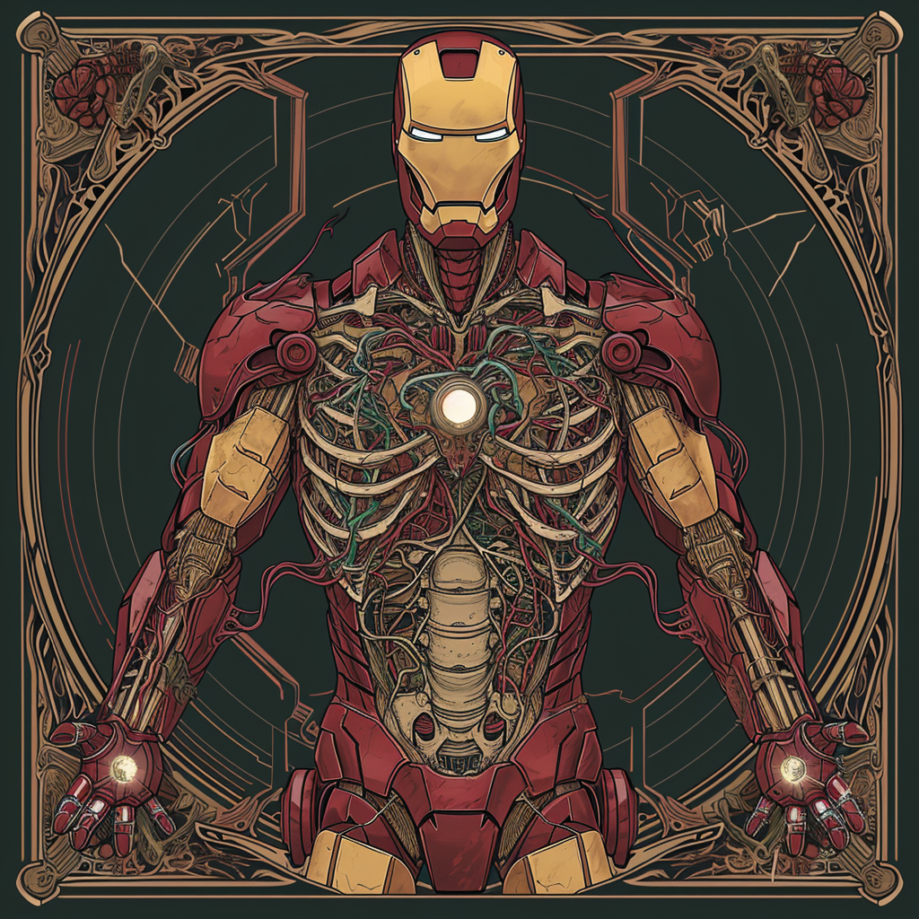 Iron Man's Grotesque Anatomy Revealed