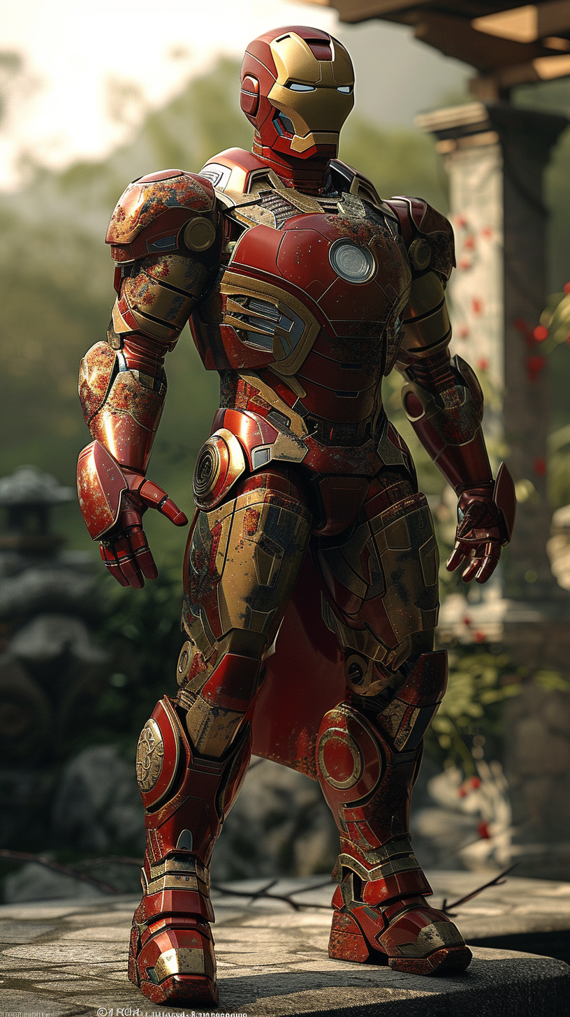 Iron Man with Philippine Characteristics in Armor