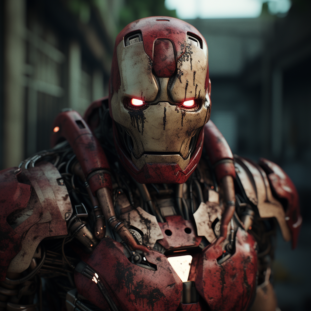 Iron Man Zombie: Fear-inducing undead superhero