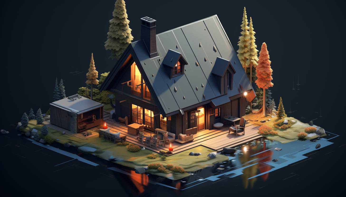 Isometric Cottage Cutthrough