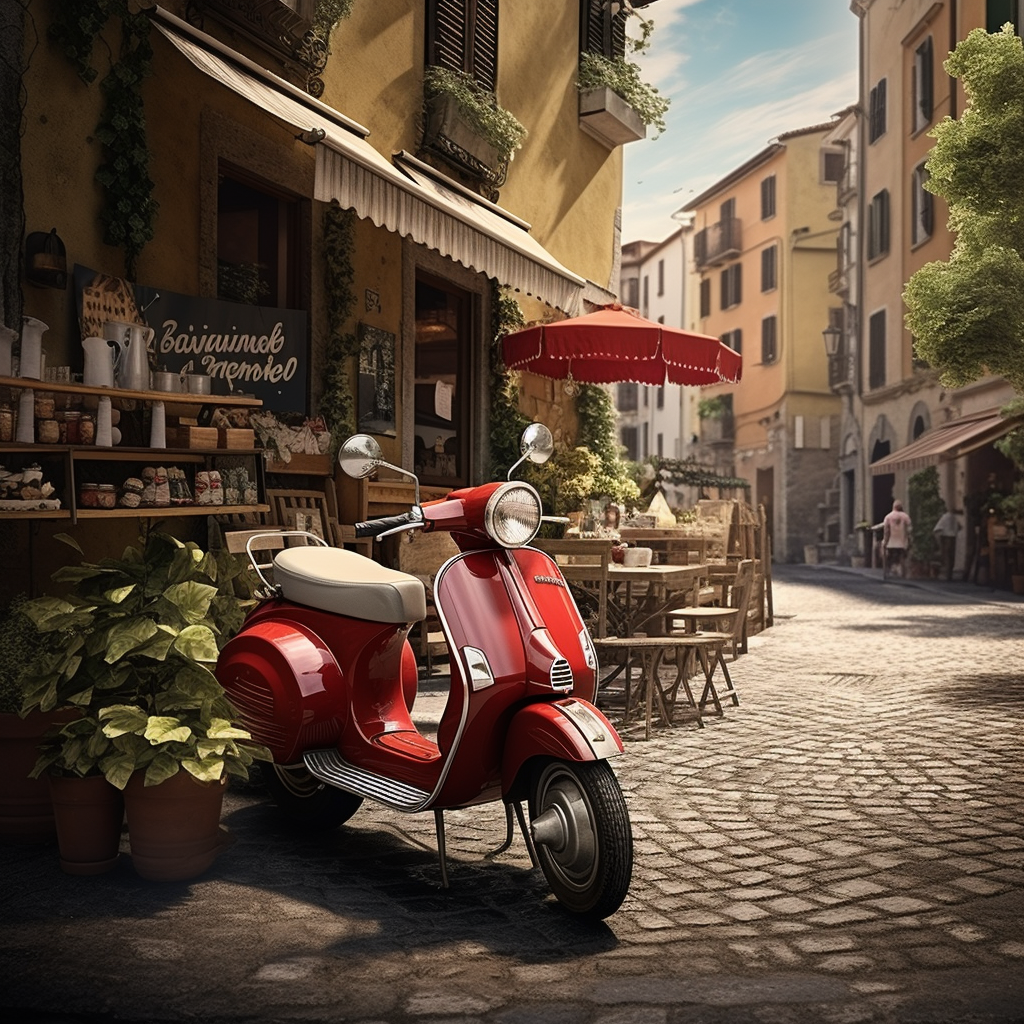 Italian lifestyle, cool image