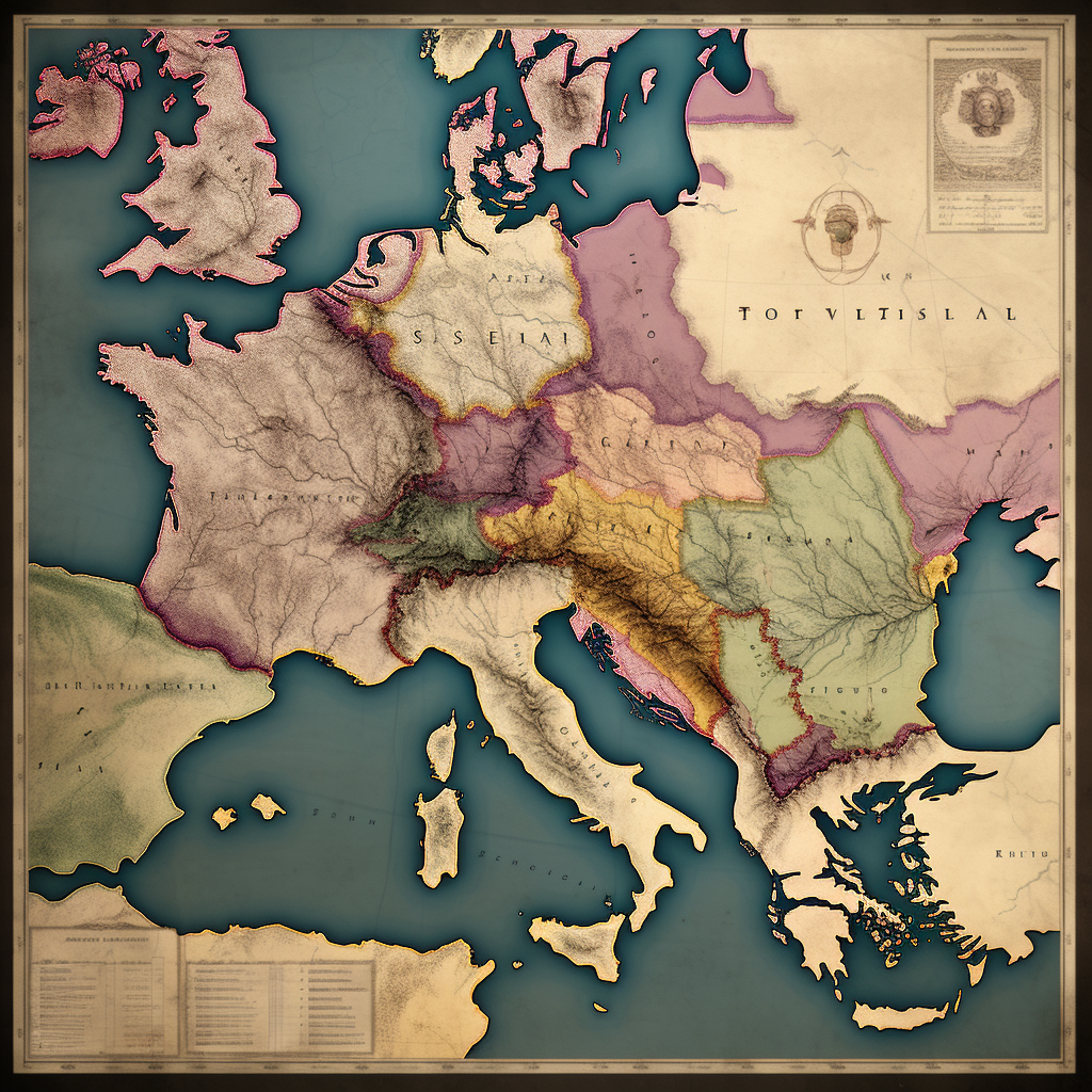 Map of Italy during Third Servile War