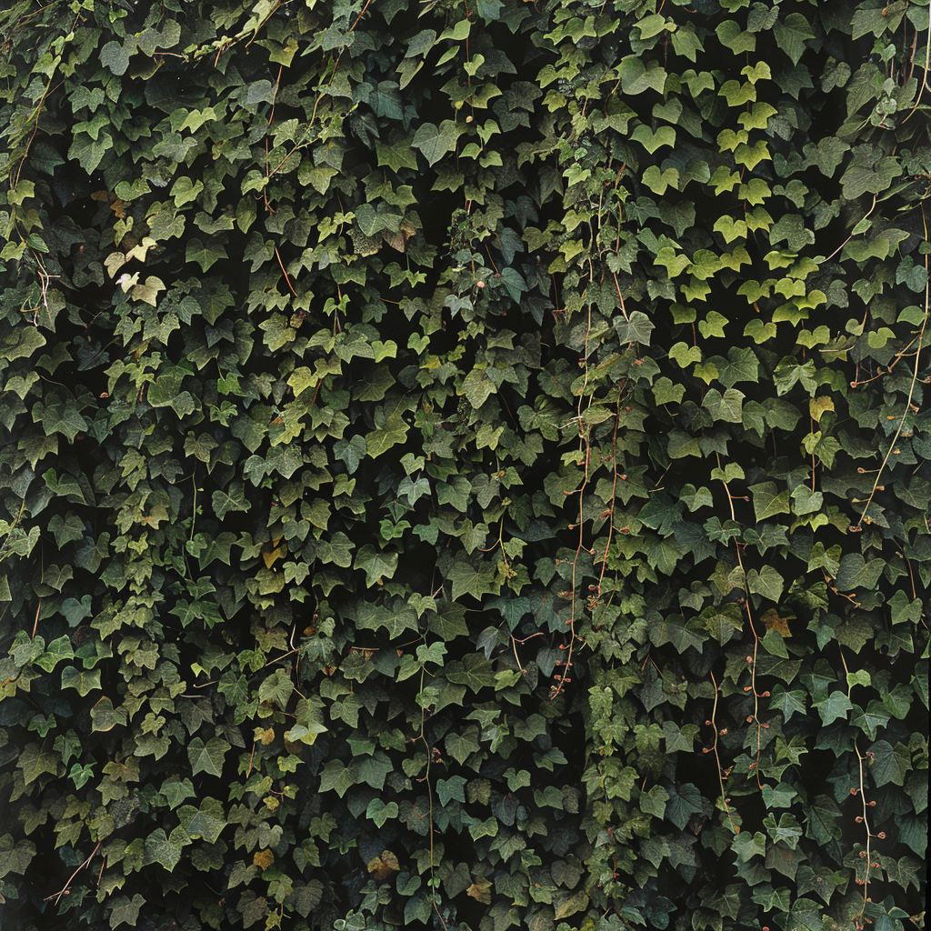 Ivy Covered Wall Southern Light