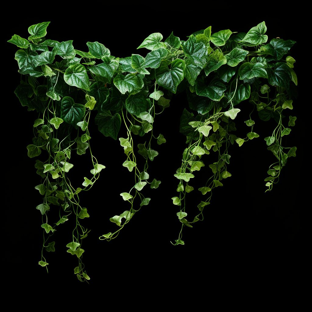 Flowing strand of English Ivy