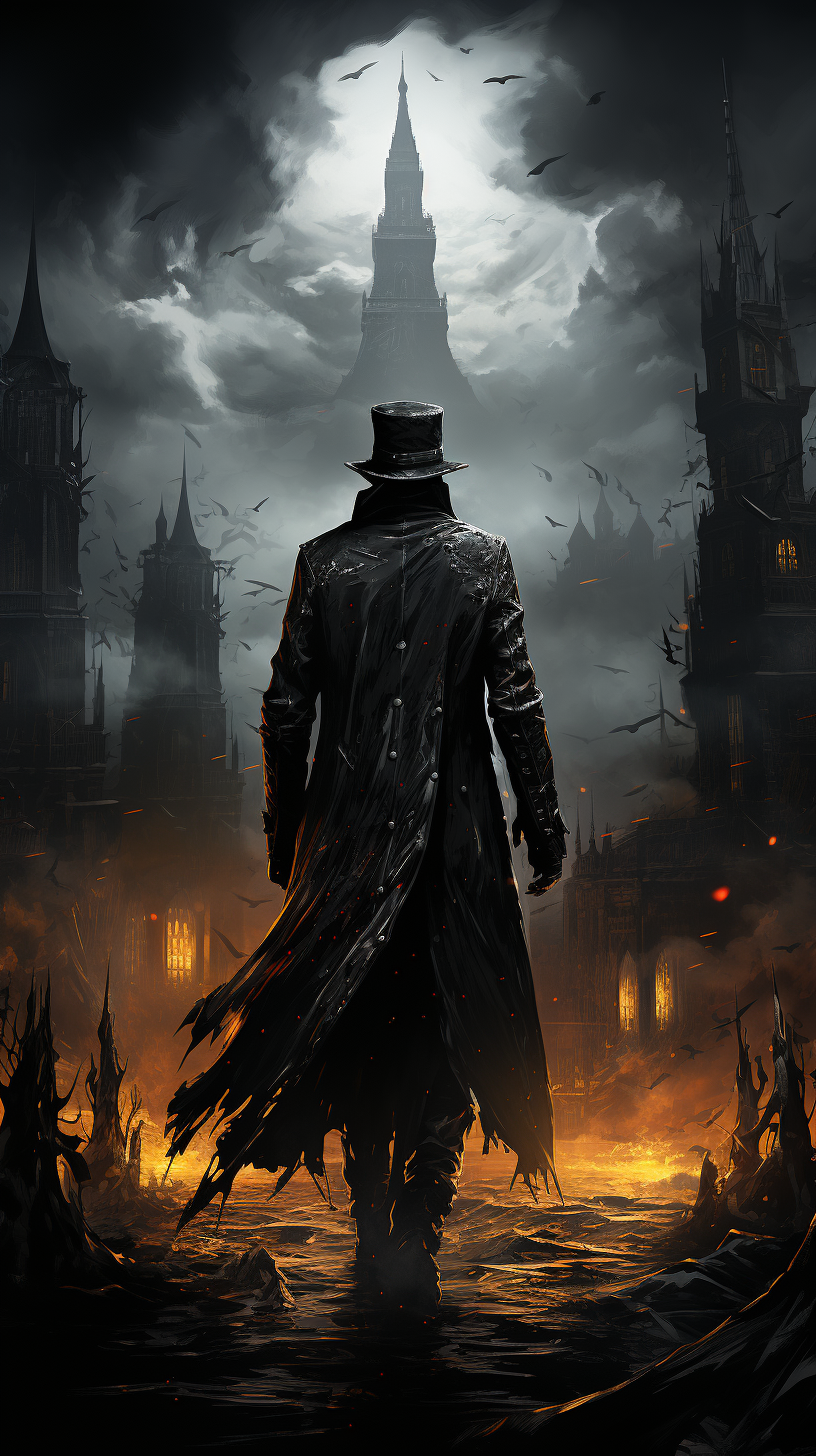 Spooky Jack the Ripper illustration