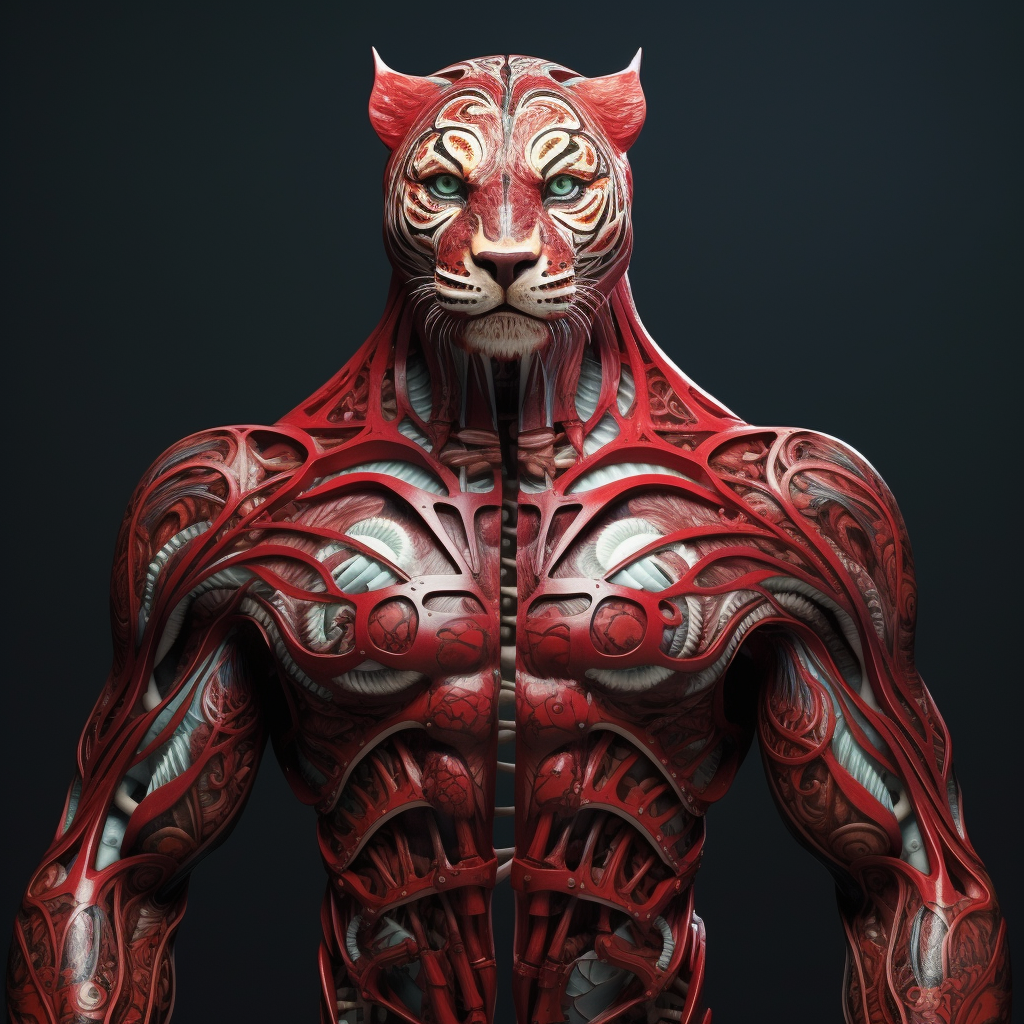 Anatomy of Jaguar Human Muscle