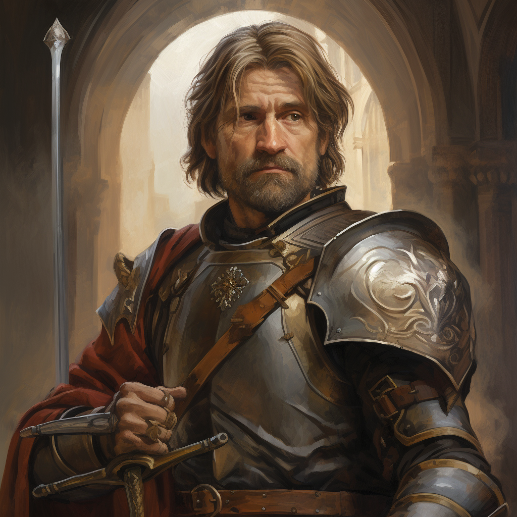 Jaime Lannister Gruff Hobbit Snapped Sword