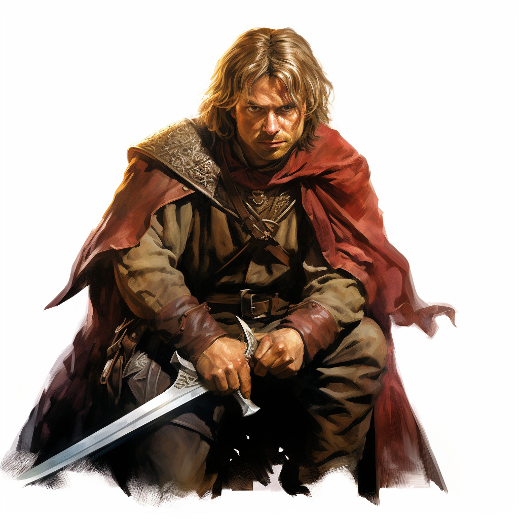 Jaime Lannister hobbit halfling broken sword