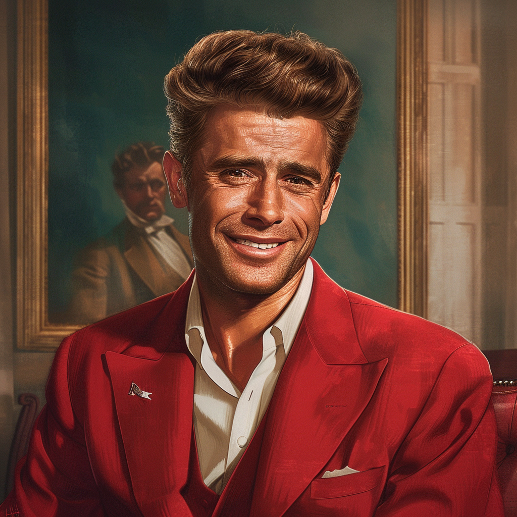 James Dean President Portrait