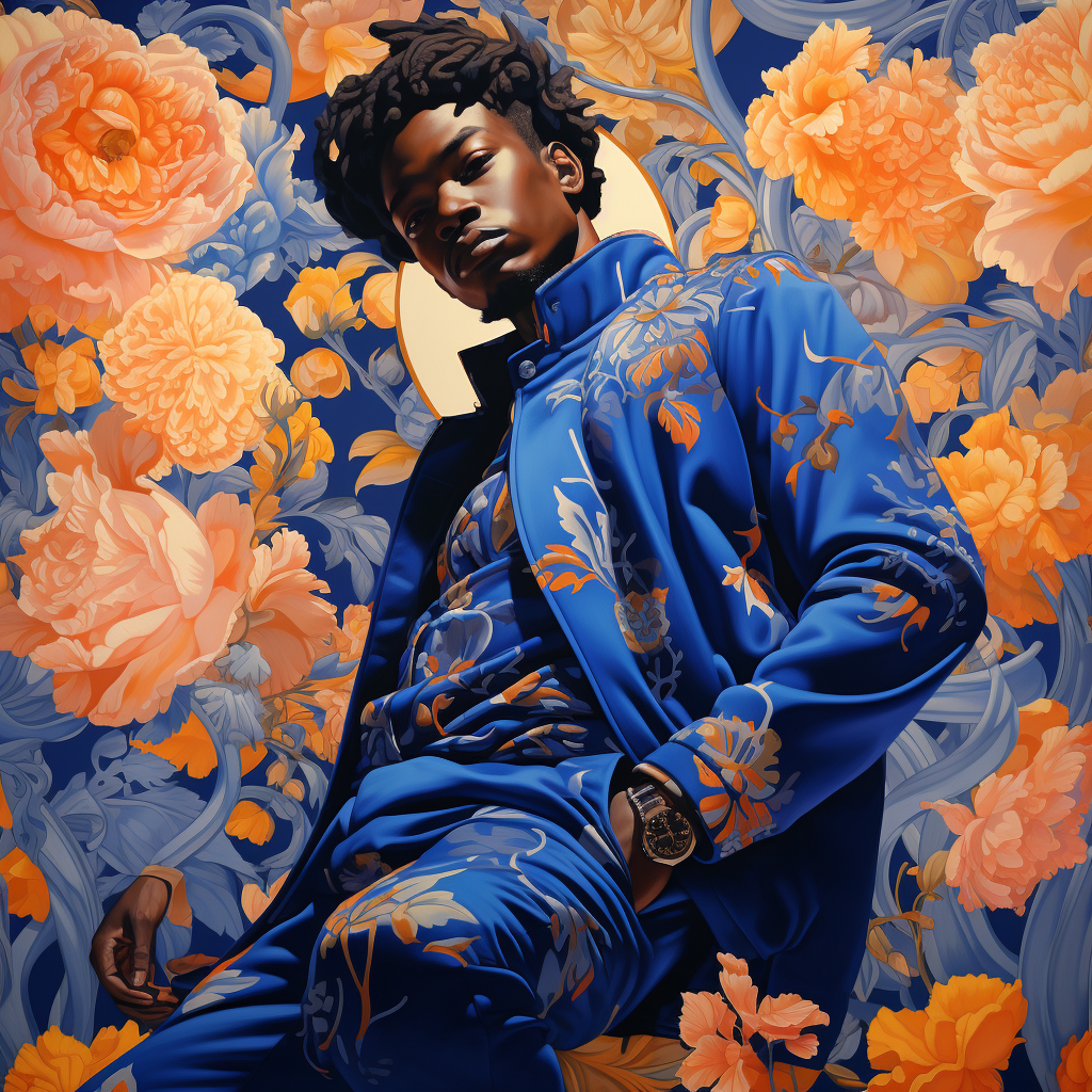 Pattern by James Jean and Kehinde Wiley