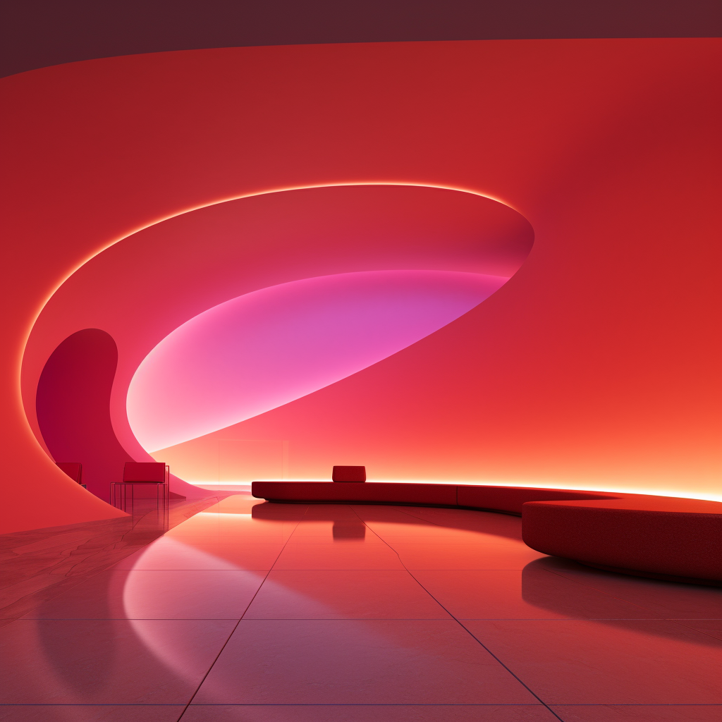 James Turrell inspired lobby design