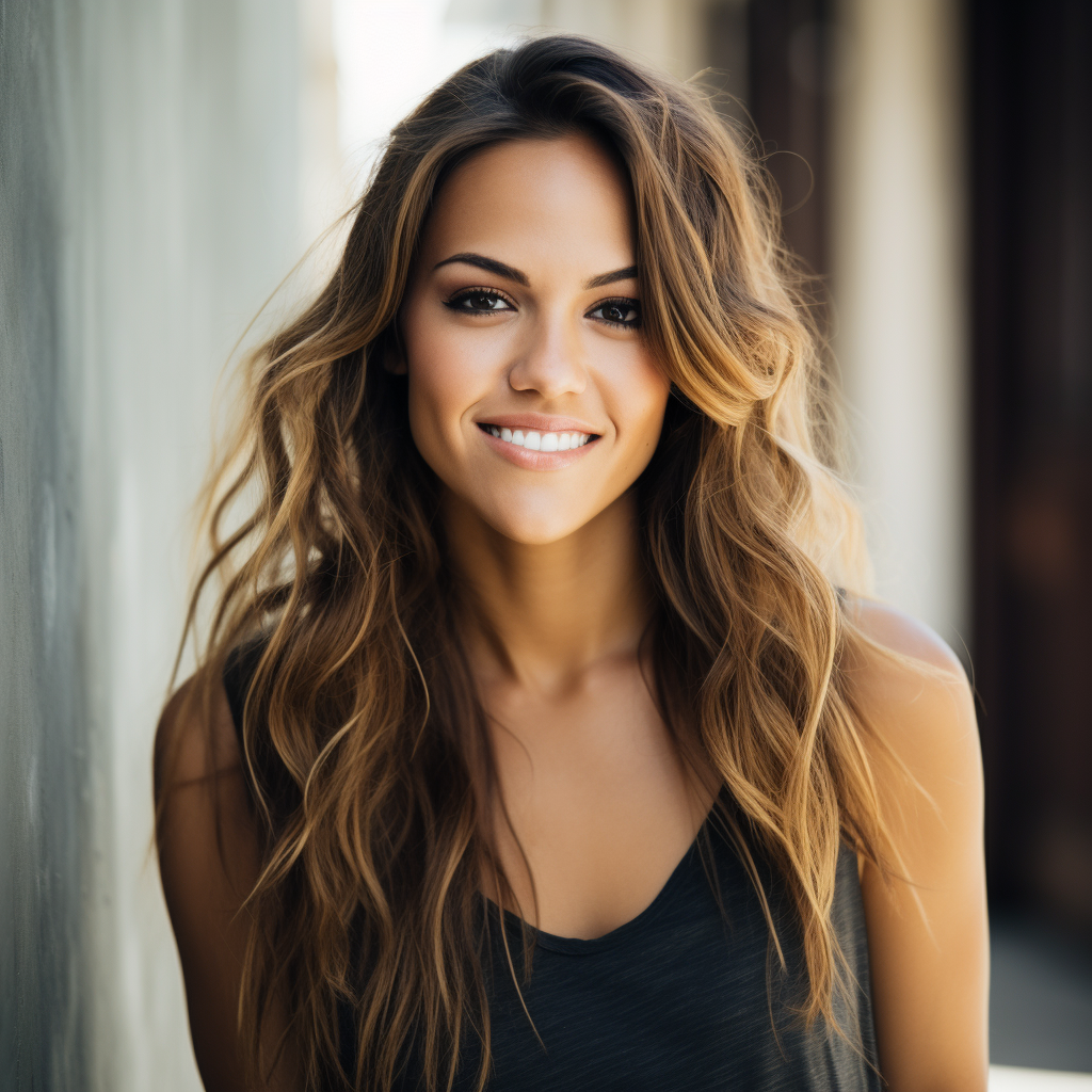 Jana Kramer performing on stage