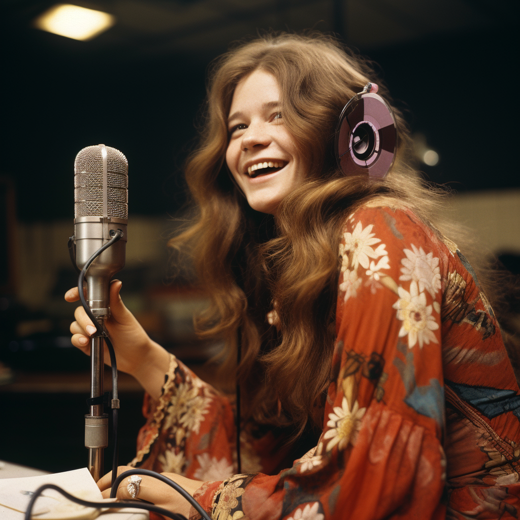 Janis Joplin as radio host