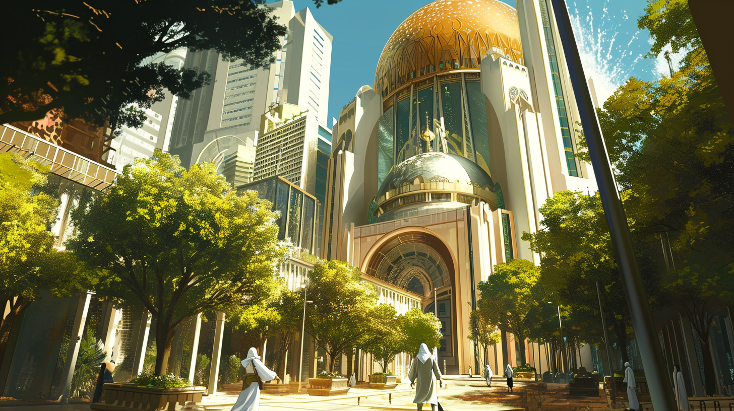 Anime Tokyo Islamic City Ultra Details