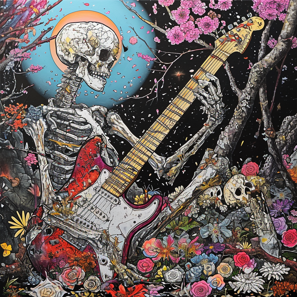 Japanese Death Metal Art