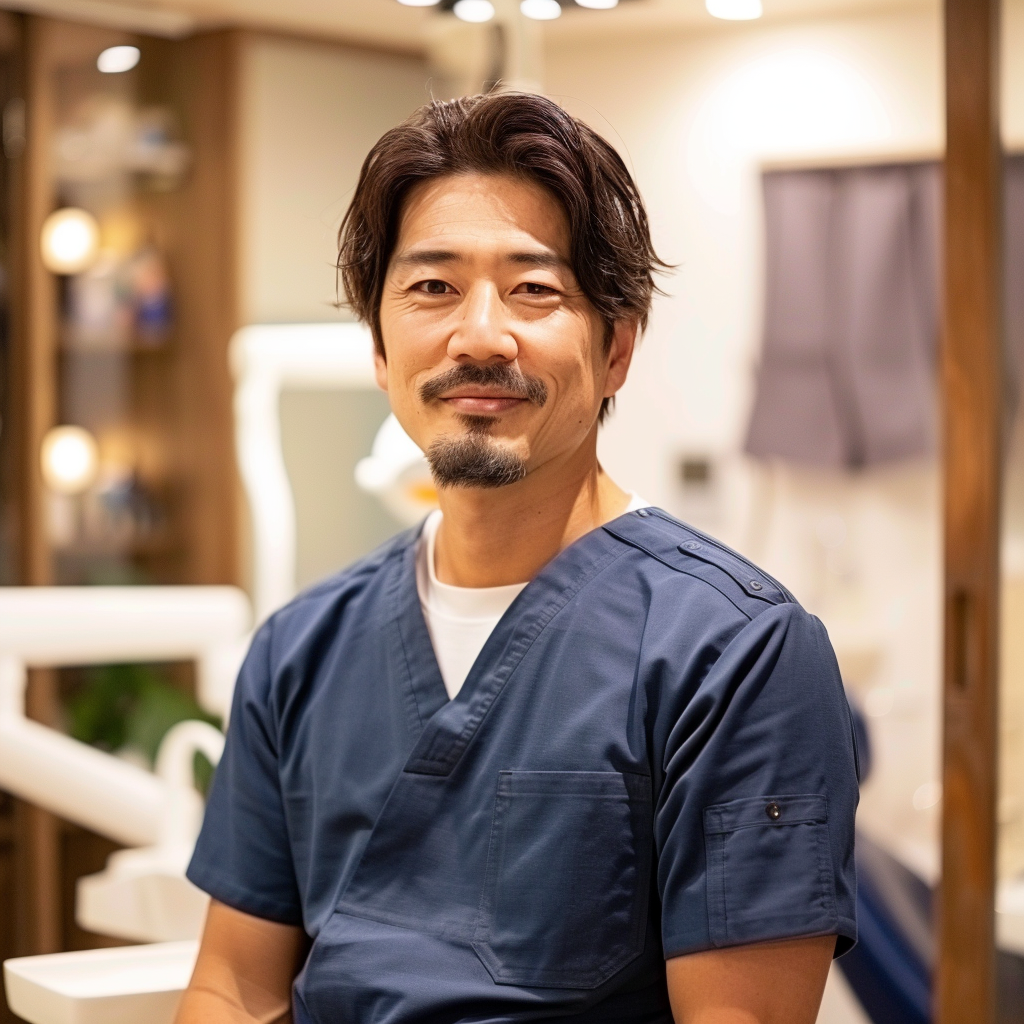 Japanese dentist 38 years old