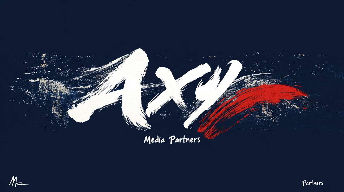 Japanese Logo Axy Brushstroke Navy