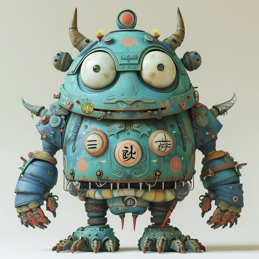 Japanese Monsters Youkai Robot