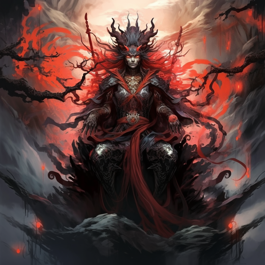 Japanese Mythology Anime Deity Image