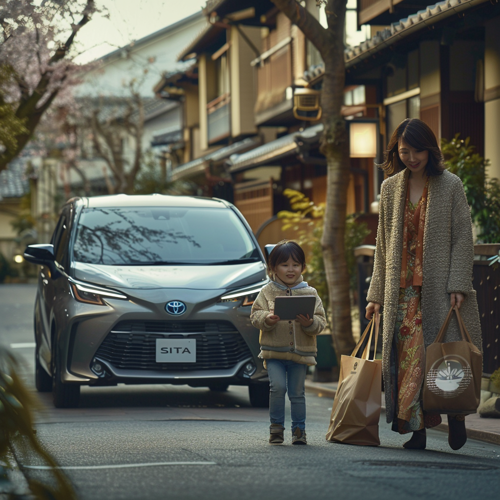 Japanese parent child bags Toyota Sienta