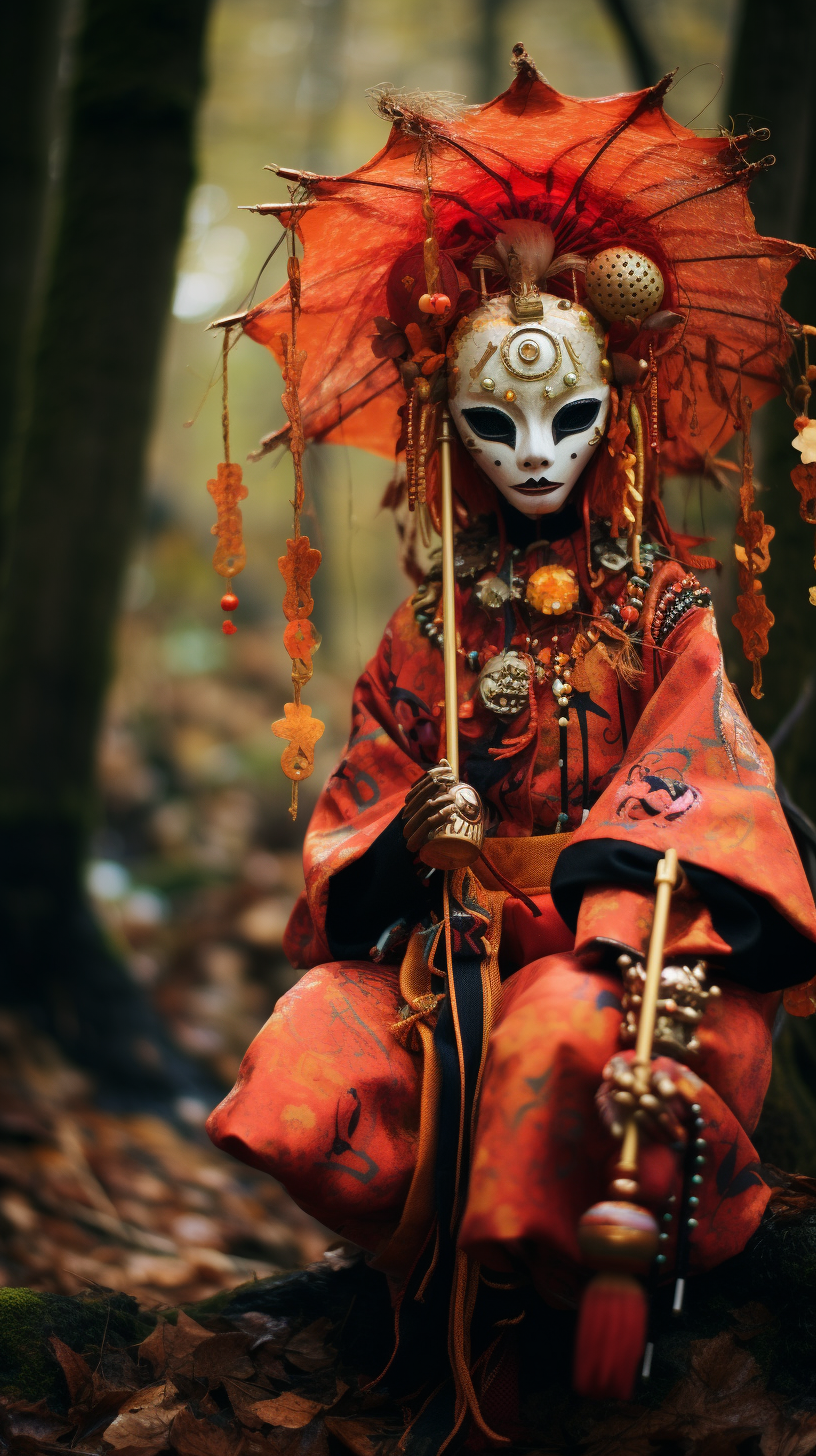 Japanese Voodoo in Autumn Season