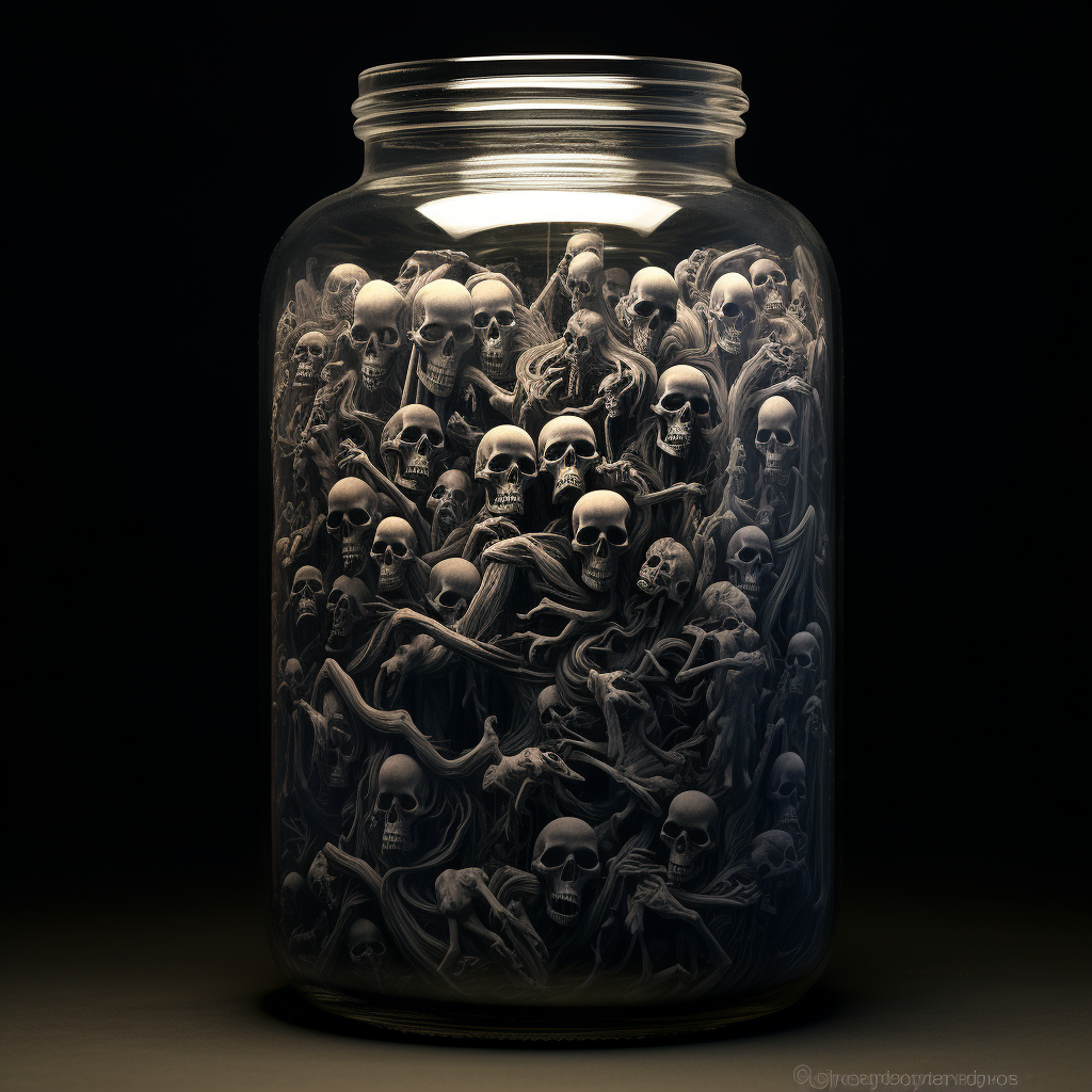 Eerie jar of souls artwork