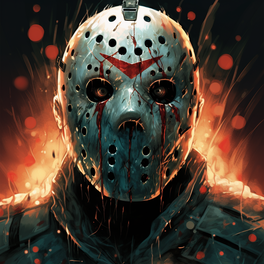 Jason Voorhees Comic Book Magazine Cover