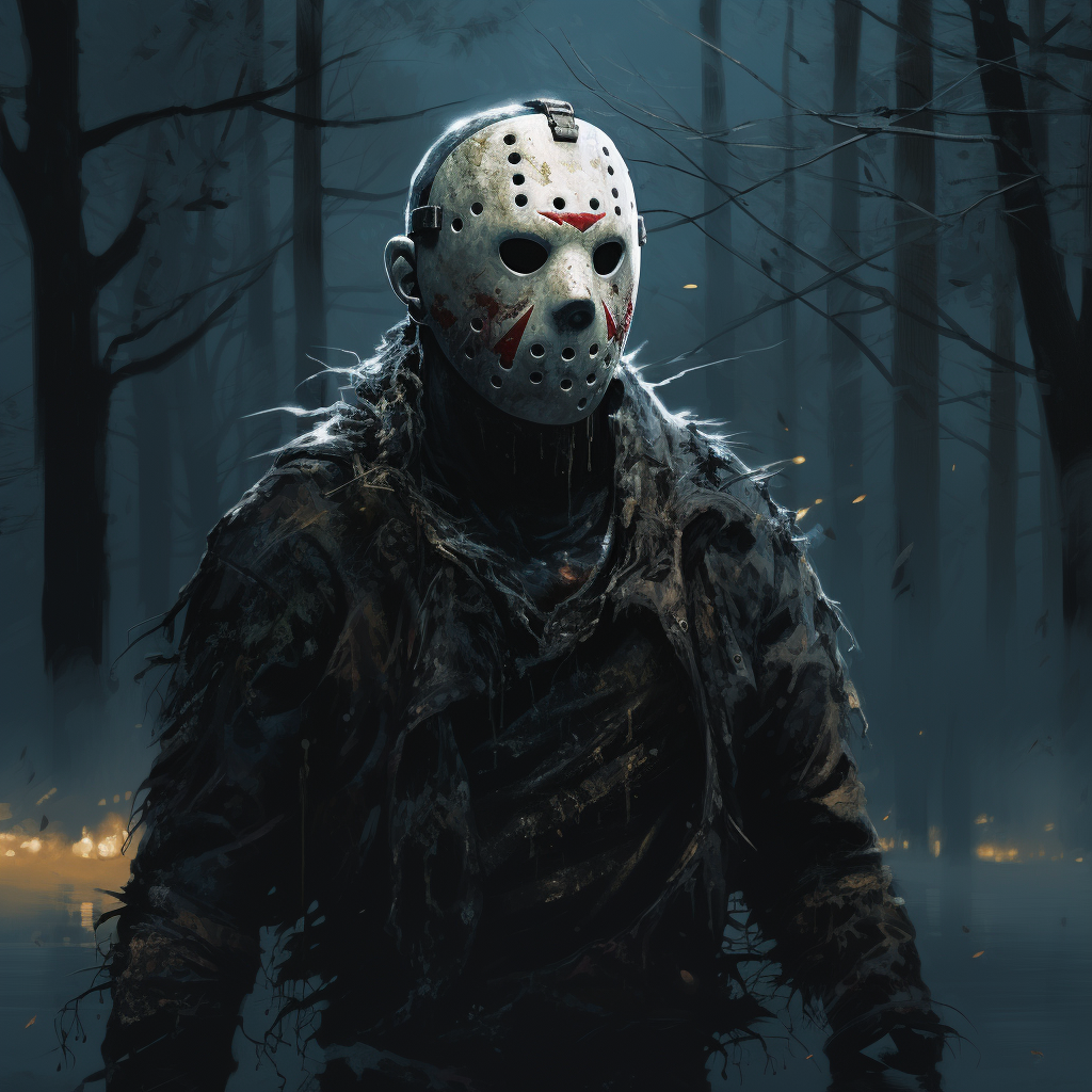 Jason Vorhees in Dark Forest