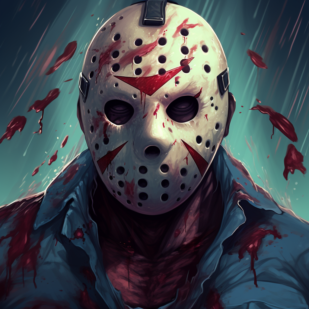 Jason Voorhees tearing Friday 13th calendar