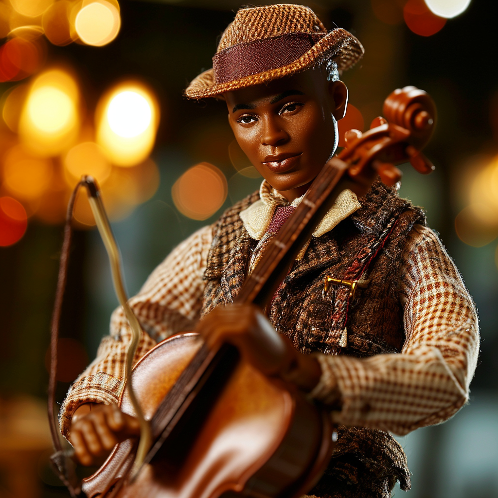 Jazz Musician in 1920 New Orleans